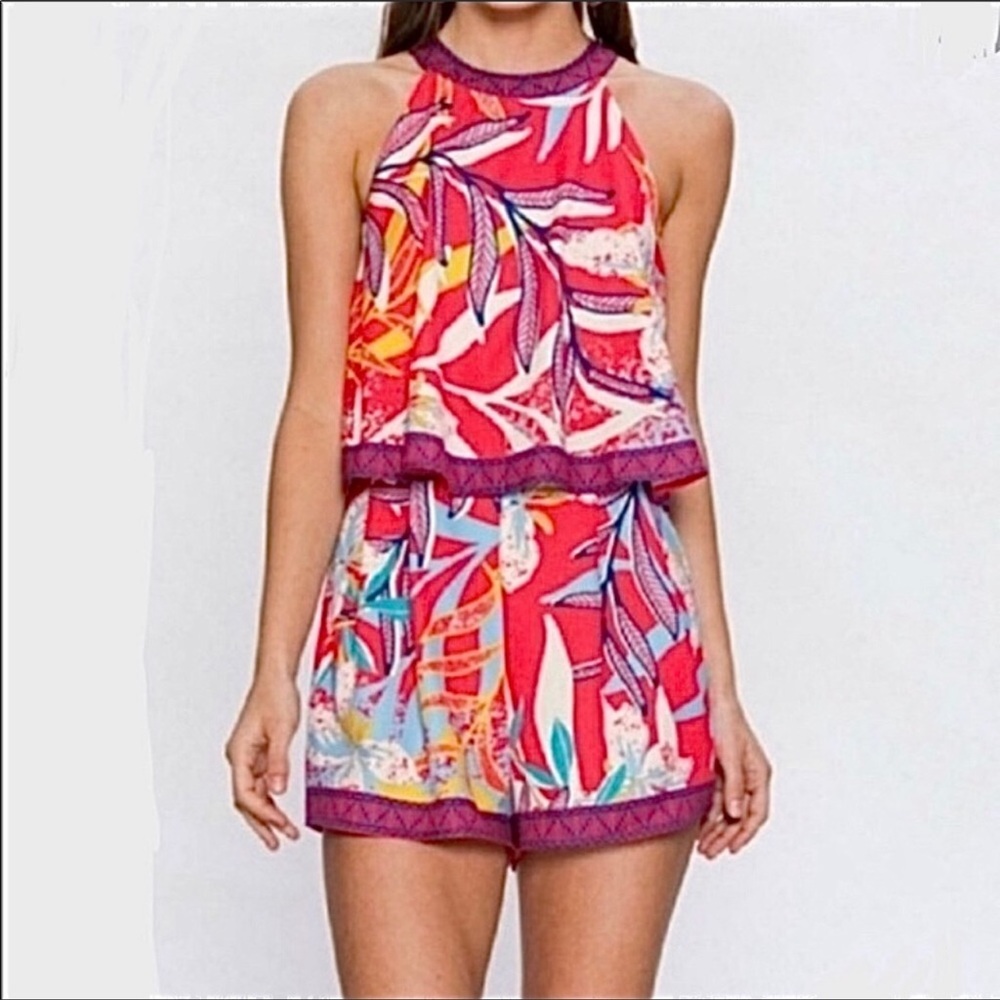 Flying Tomato Coral Romper